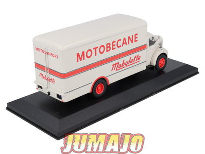 GM14 Camion 1/43 IXO HACHETTE Garage moderne : BERLIET GLR Motobecane Mobylette
