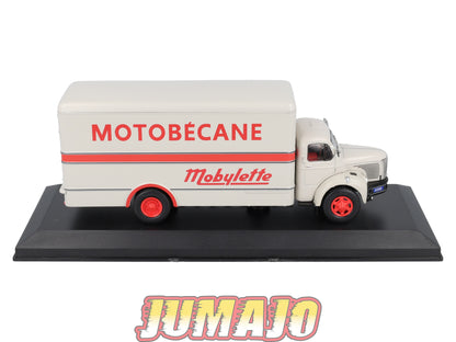 GM14 Camion 1/43 IXO HACHETTE Garage moderne : BERLIET GLR Motobecane Mobylette