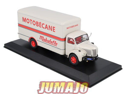 GM14 Camion 1/43 IXO HACHETTE Garage moderne : BERLIET GLR Motobecane Mobylette