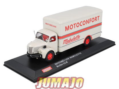 GM14 Camion 1/43 IXO HACHETTE Garage moderne : BERLIET GLR Motobecane Mobylette