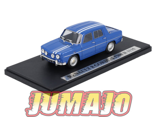 GOR1B Voiture 1/43 GORDINI Atlas ELIGOR : RENAULT 8 Gordini 1300 R 1135