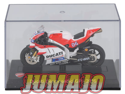 GP101 Moto GP 1/24 IXO DUCATI Desmosedici GP #4 2016