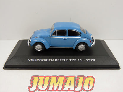 HAC99 1/43 NOREV Hachettes GRECE : VOLKSWAGEN Beetle TYP11 1970