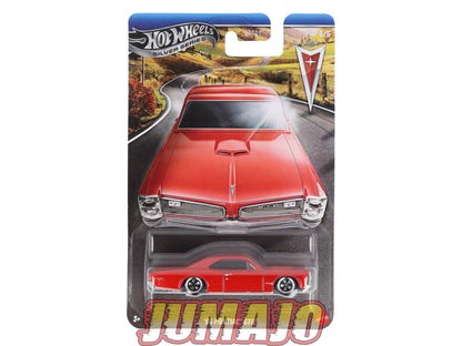 HW11 voiture 1/64 HOT WHEELS SILVER SERIES 66 PONTIAC GTO CHASE CHASSIS METAL