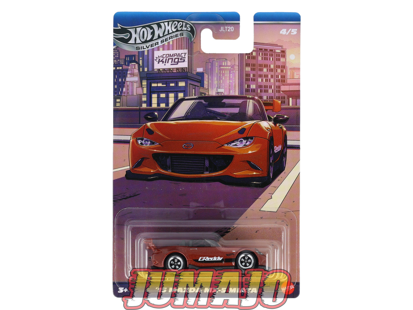HW15 voiture 1/64 HOT WHEELS SILVER SERIES COMPACT KINGS 15 MAZDA MX 5 MIATA