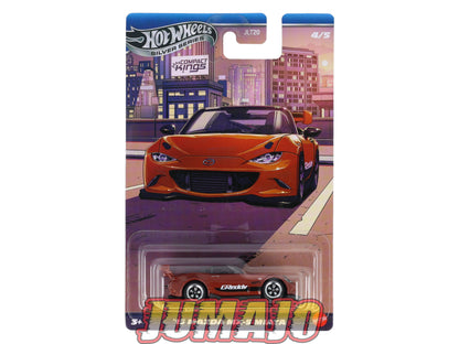 HW15 voiture 1/64 HOT WHEELS SILVER SERIES COMPACT KINGS 15 MAZDA MX 5 MIATA