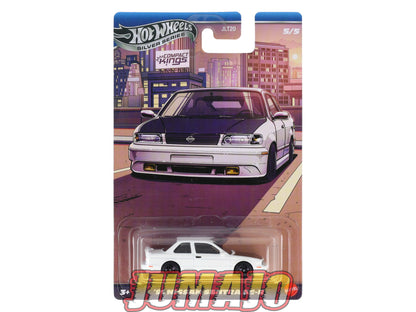 HW16 voiture 1/64 HOT WHEELS SILVER SERIES COMPACT KINGS 91 NISSAN SENTRA SE R