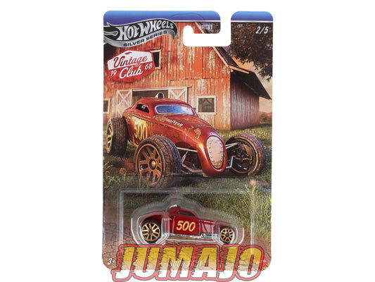 HW19 voiture 1/64 HOT WHEELS SILVER SERIES VINTAGE CLUB SOOO FAST