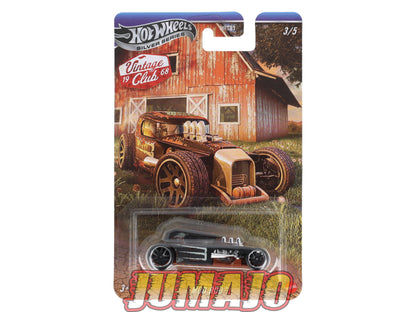 HW20 voiture 1/64 HOT WHEELS SILVER SERIES VINTAGE CLUB MOD ROD