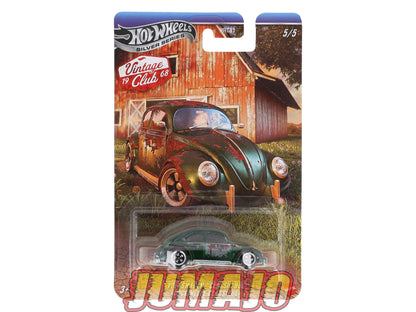 HW22 voiture 1/64 HOT WHEELS SILVER SERIES VINTAGE CLUB CHASE CHASSIS METAL VOLKSWAGEN COCCINELLE