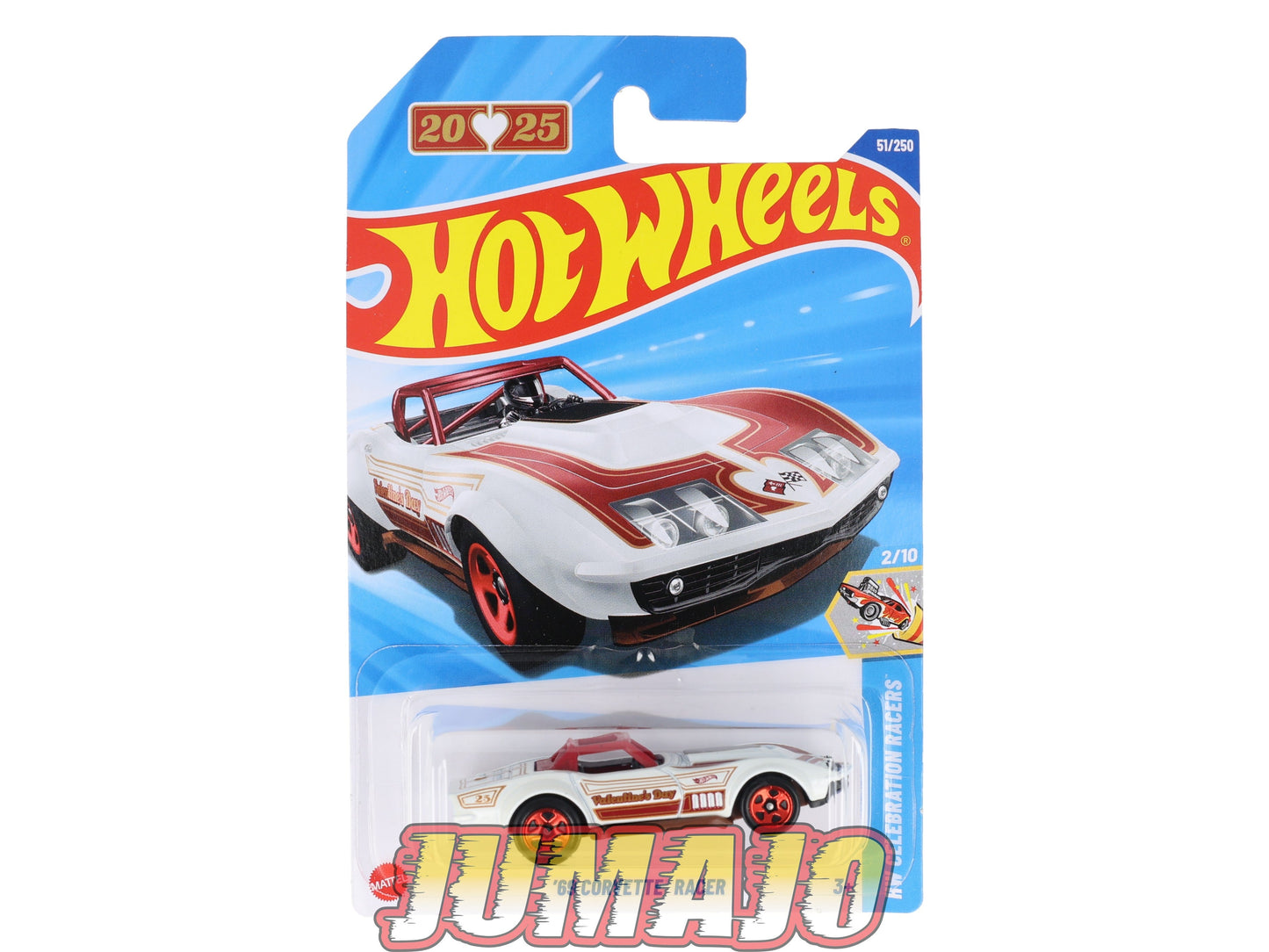 HW23 HYX01 voiture HOT WHEELS 1969 Corvette racer