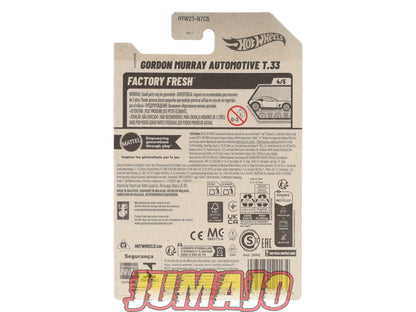 HW29 HYW23 voiture HOT WHEELS Gordon murray automotive T.33