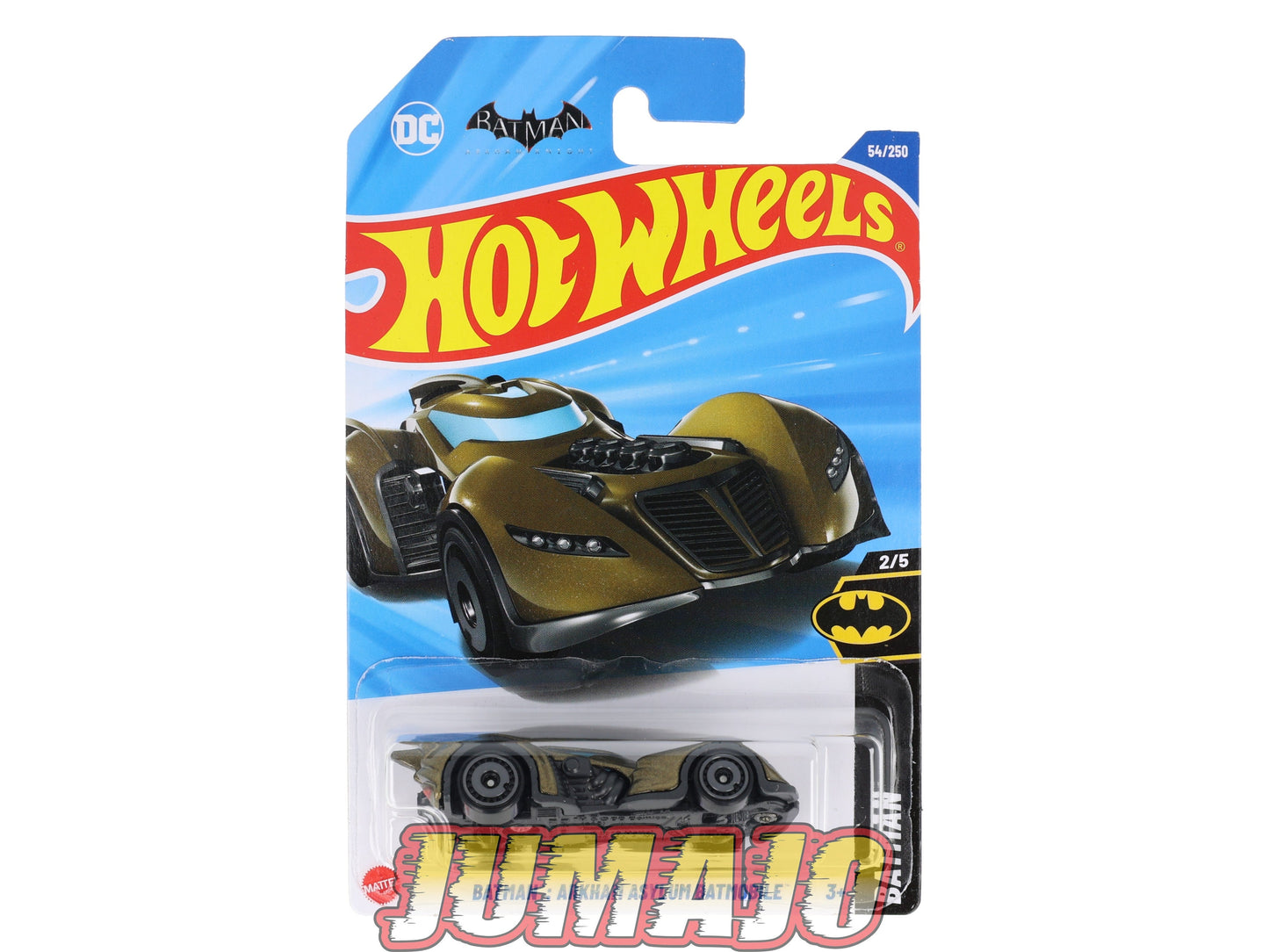 HW35 HYX04 voiture HOT WHEELS Batman arkham asylum batmobile