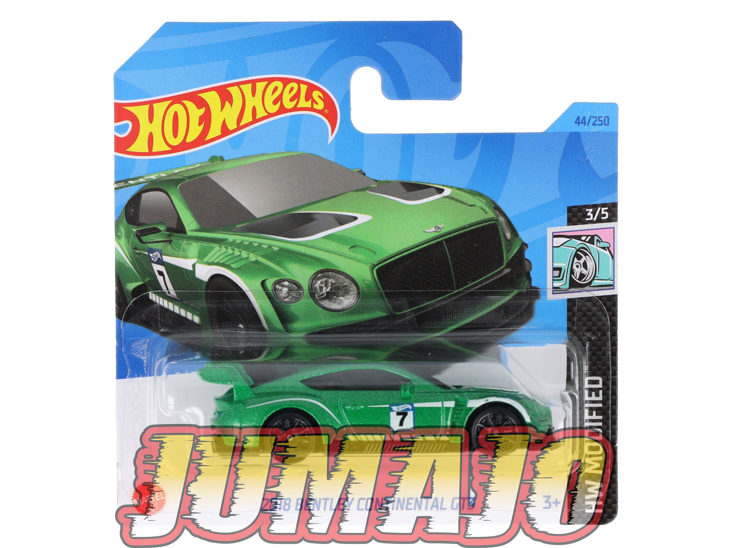 HW44 HKH84 voiture HOT WHEELS 2018 Bentley Continental GT3