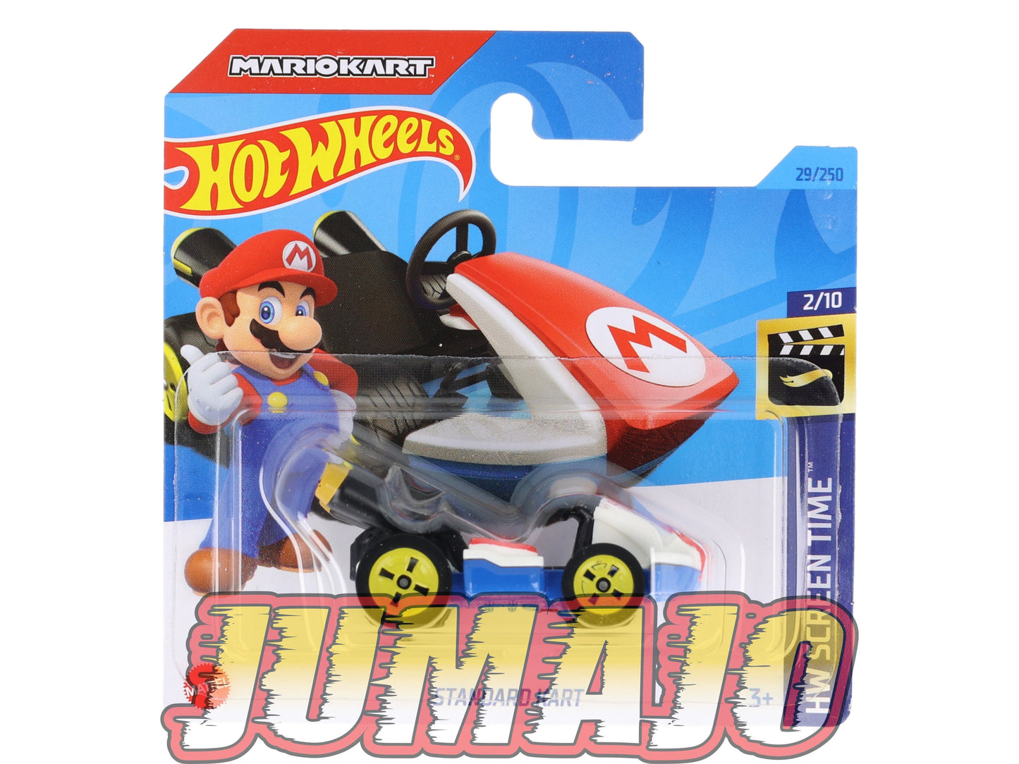 HW55 GRX17 voiture HOT WHEELS Standard Kart Mario Kart