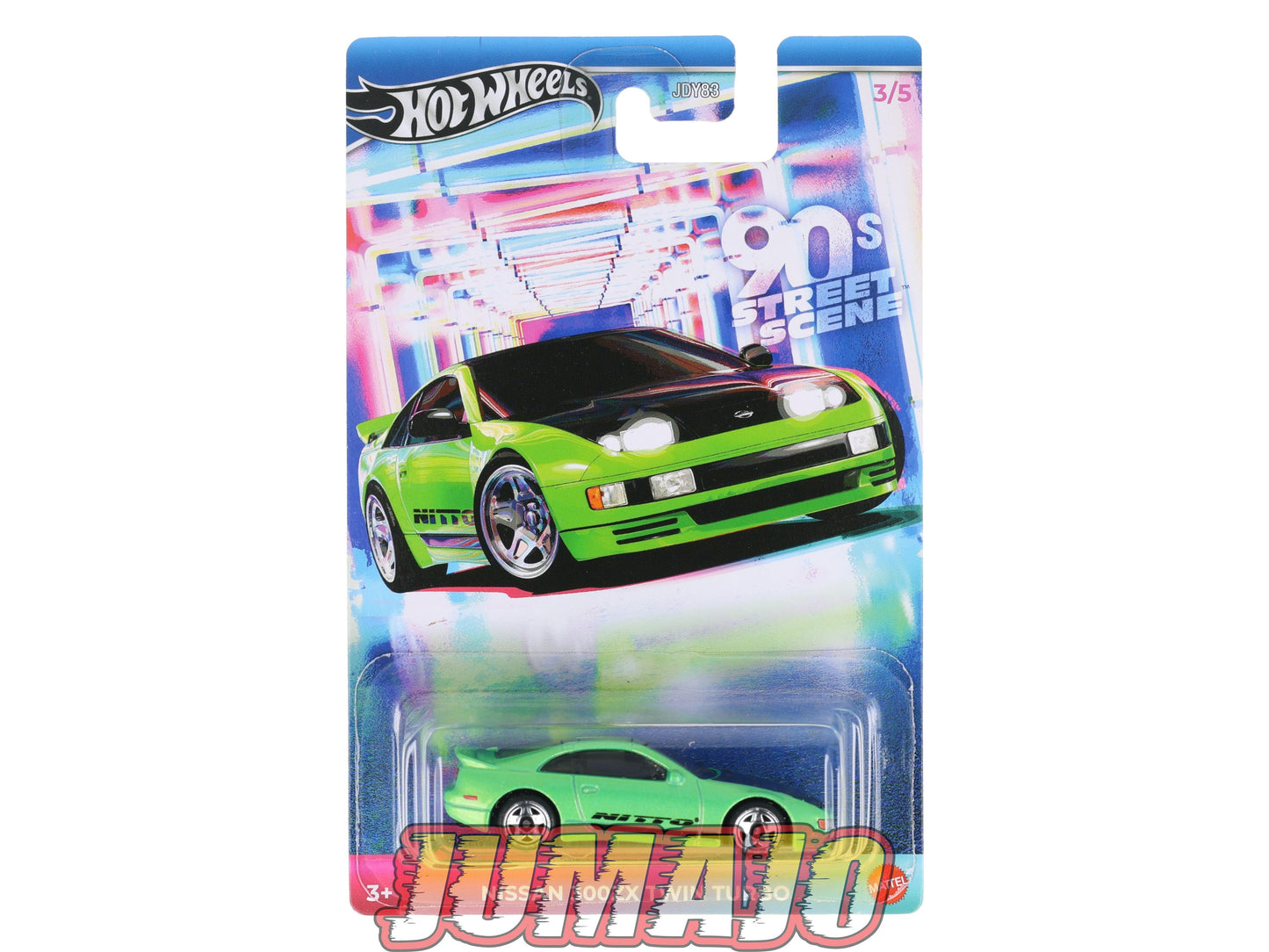 HW57 JCB59 voiture HOT WHEELS 90s street scene Nissan 300ZX twin turbo