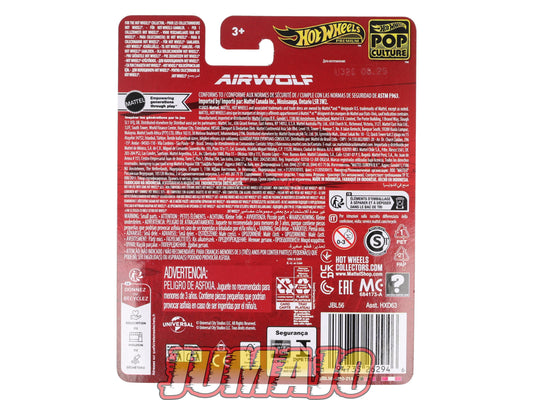 HW5 voiture 1/64 HOT WHEELS POP CULTURE SUPERCOPTER AIRWOLF HELICOPTERE