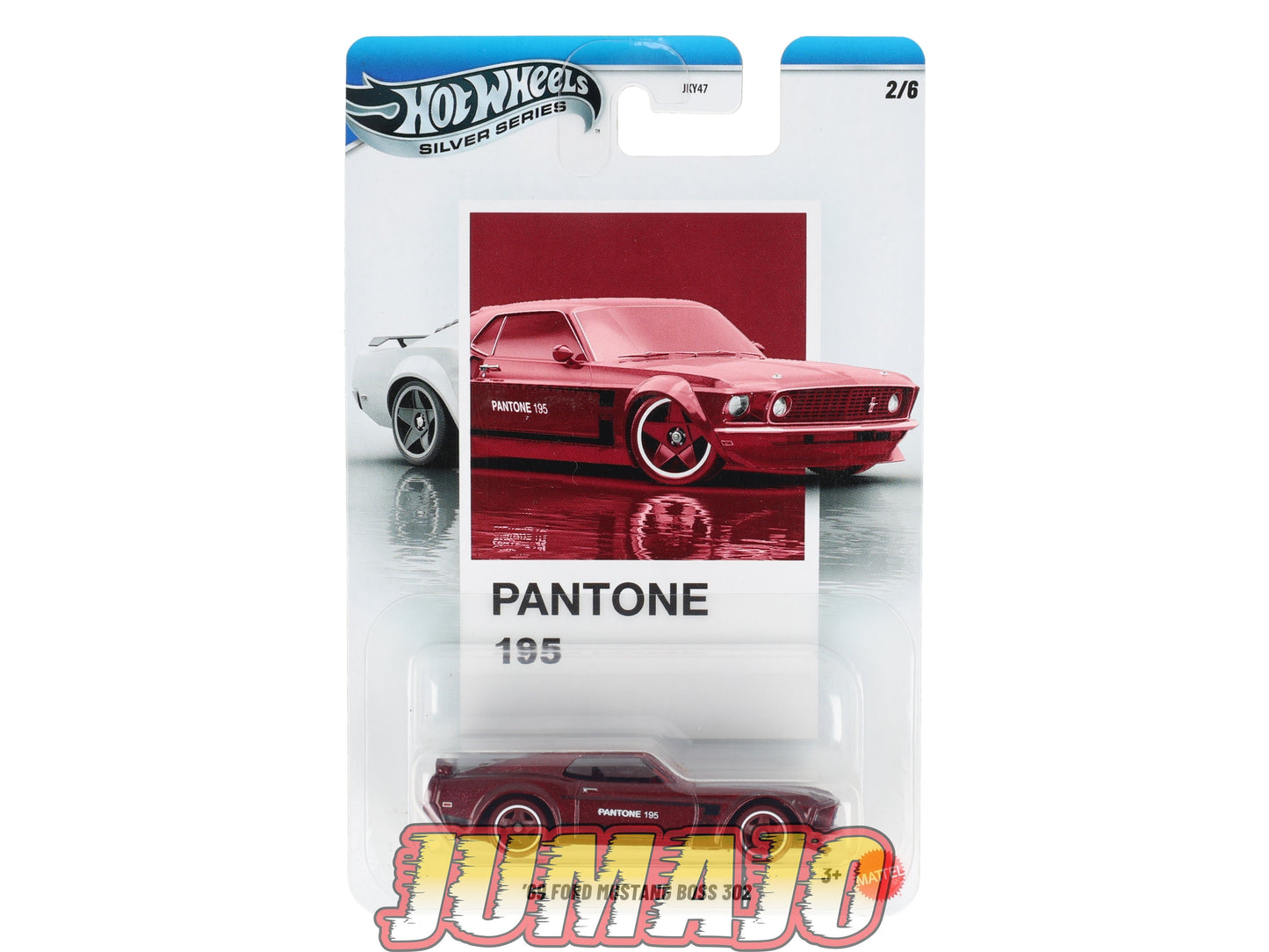 HW68 JKY48 voiture HOT WHEELS Ford Mustang boss 302 1969