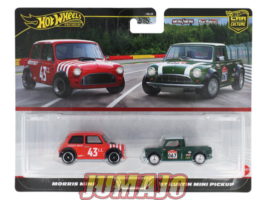 HW6 voiture 1/64 HOT WHEELS CAR CULTURE MORRIS MINI 67 AUSTIN MINI PICKUP