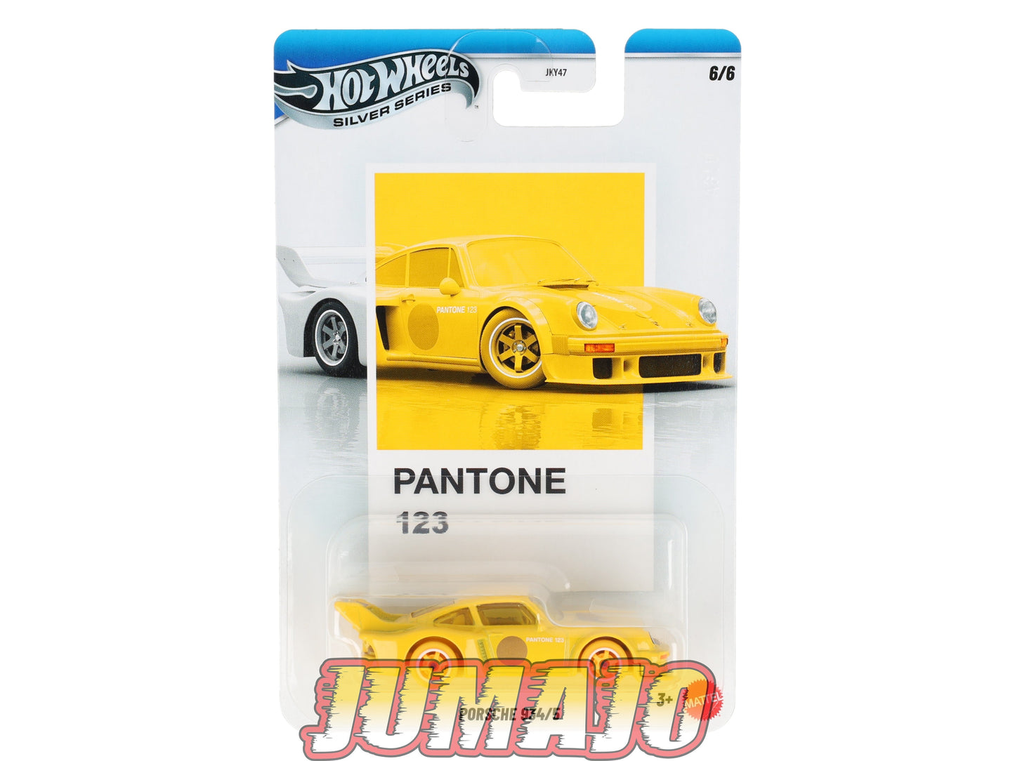 HW72 JKY53 voiture HOT WHEELS Porsche 934/5 Chassis métal