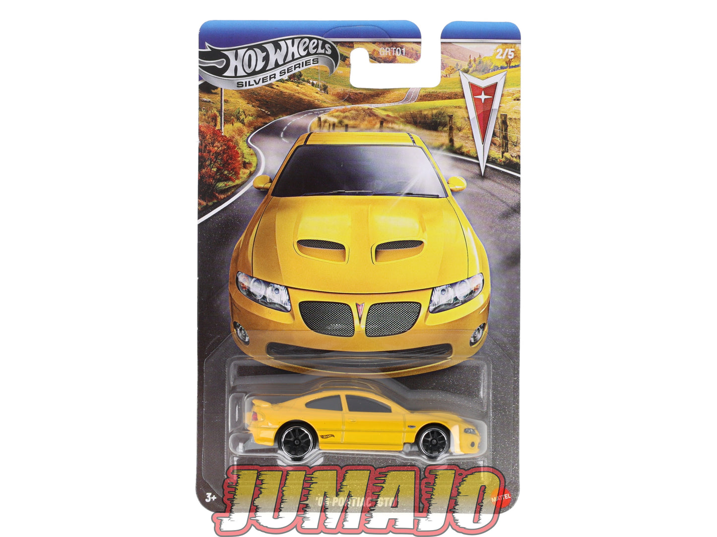 HW8 voiture 1/64 HOT WHEELS SILVER SERIES 06 PONTIAC GTO