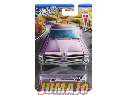 HW9 voiture 1/64 HOT WHEELS SILVER SERIES 65 PONTIAC BONNEVILLE