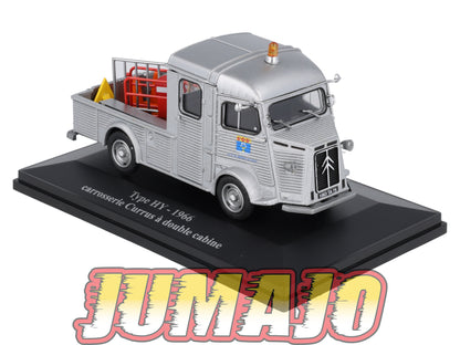 HY11 1/43 ELIGOR Hachette CITROEN Type HY Currus à double cabine 1966