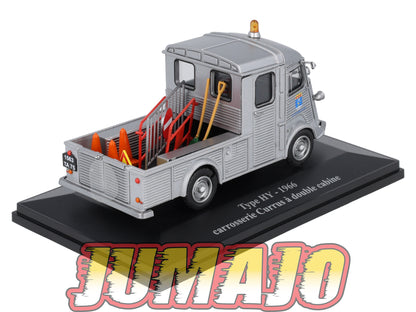 HY11 1/43 ELIGOR Hachette CITROEN Type HY Currus à double cabine 1966