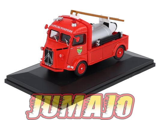 HY12 1/43 ELIGOR Hachette CITROEN Type H Camion Citerne Dévidoir 1958