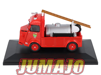 HY12 1/43 ELIGOR Hachette CITROEN Type H Camion Citerne Dévidoir 1958