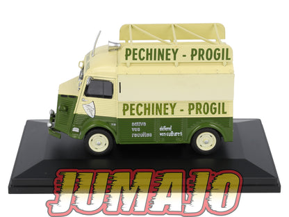 HY13 1/43 ELIGOR Hachette CITROEN Type HZ Sonorisé PECHINEY 1954