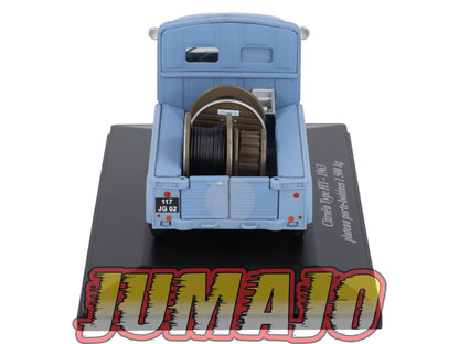 HY17 1/43 ELIGOR Hachette CITROEN Type HY Plateau porte-bobines 1500 kg 1963