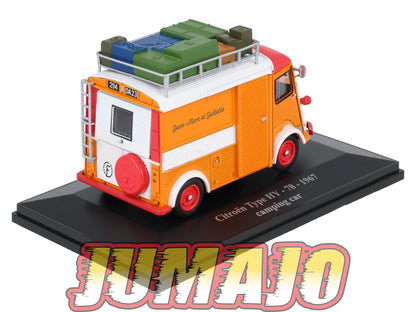 HY19 1/43 ELIGOR Hachette CITROEN Type HY 78 Camping car 1967