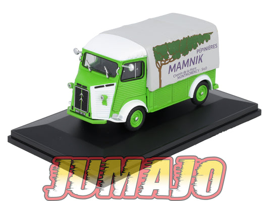 HY21 1/43 ELIGOR Hachette CITROEN Type H Pick-up bâché SAPA MAMNIK 1966