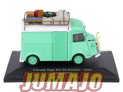 HY26 1/43 ELIGOR Hachette CITROEN Type HY-DI Perkins aventuriers 1964