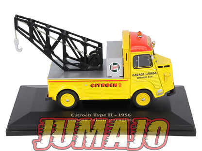 HY27 1/43 ELIGOR Hachette CITROEN Type H Plateau cabine garagiste SANS BOITE 1956