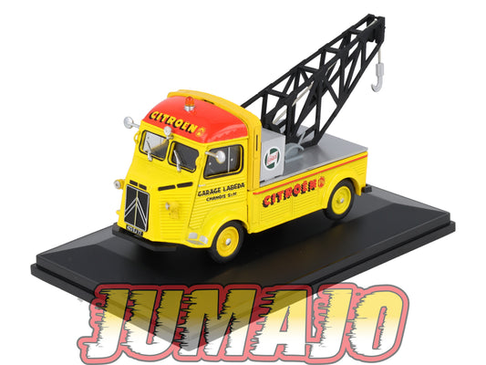 HY27 1/43 ELIGOR Hachette CITROEN Type H Plateau cabine garagiste SANS BOITE 1956