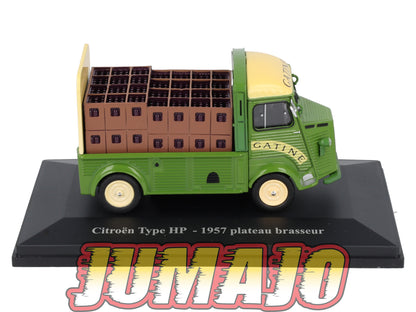HY31 1/43 ELIGOR Hachette CITROEN Type HP Plateau brasseur 1957