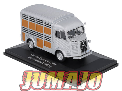 HY39 1/43 ELIGOR Hachette CITROEN Type HV Moutonnière 1500 kg 1958