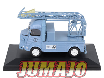 HY3 1/43 ELIGOR Hachette CITROEN Type HY 1500 kg Plateau cabine EDF 1963