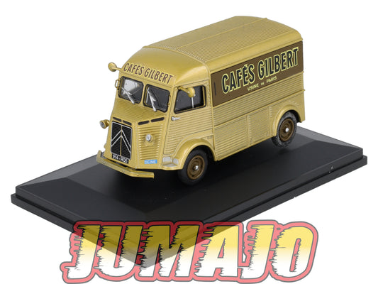 HY40 1/43 ELIGOR Hachette CITROEN Type H Fourgon 1200kg 1949 Cafés Gilbert
