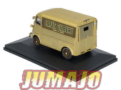 HY40 1/43 ELIGOR Hachette CITROEN Type H Fourgon 1200kg 1949 Cafés Gilbert