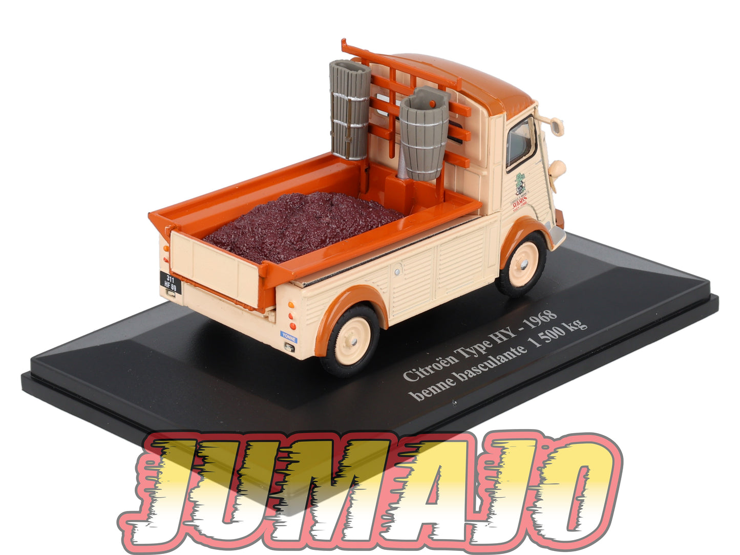 HY42 1/43 ELIGOR Hachette CITROEN Type HY Benne Basculante 1500 kg 1968