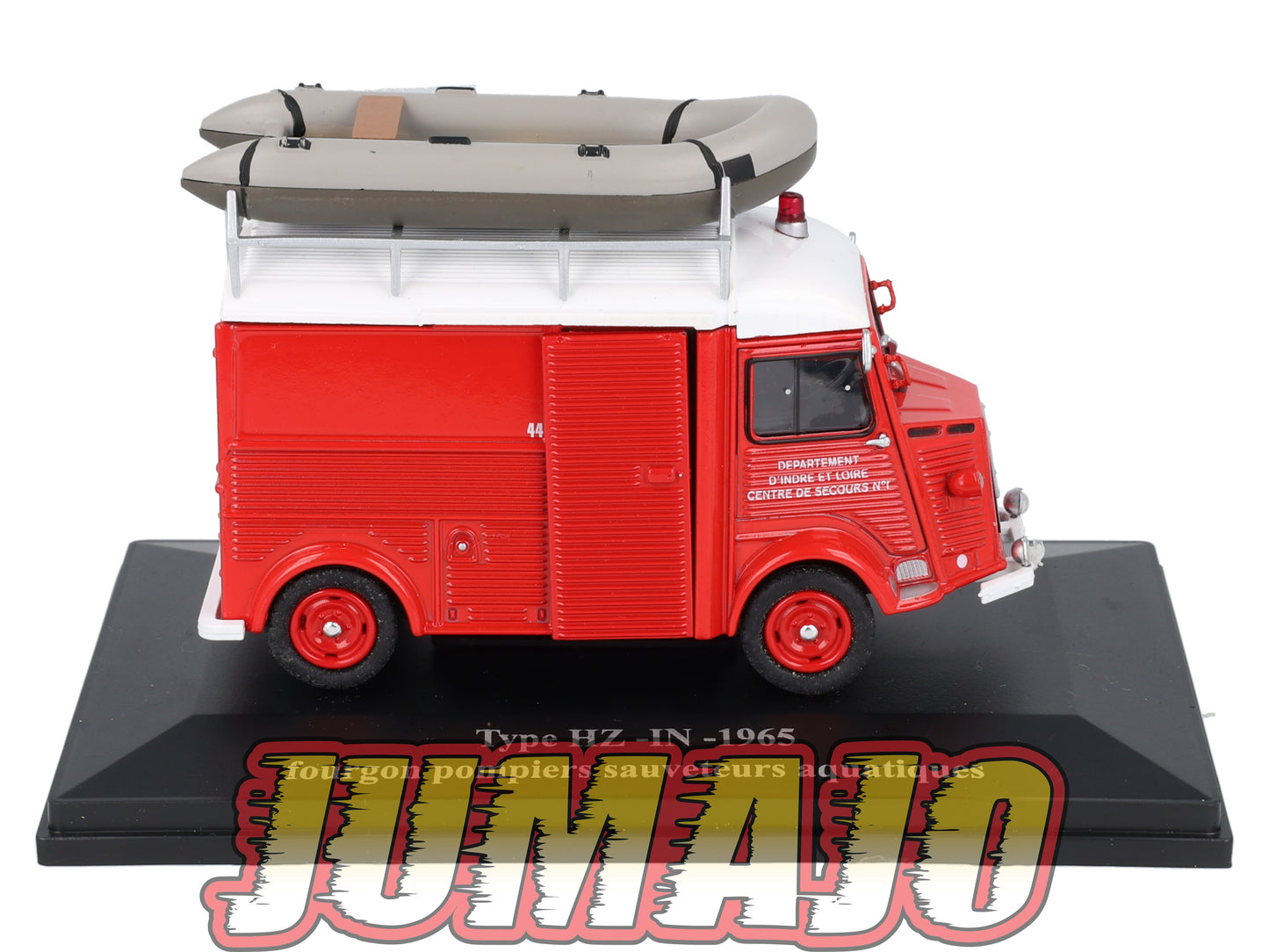 HY44 1/43 ELIGOR Hachette CITROEN Type HZ-IN Pompiers sauveteurs aquatiques 1965