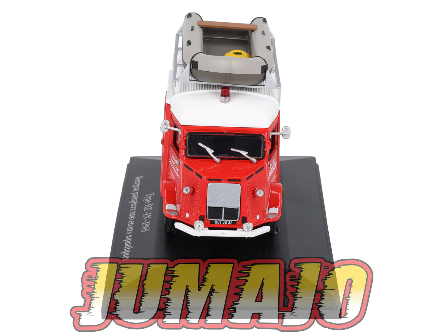 HY44 1/43 ELIGOR Hachette CITROEN Type HZ-IN Pompiers sauveteurs aquatiques 1965