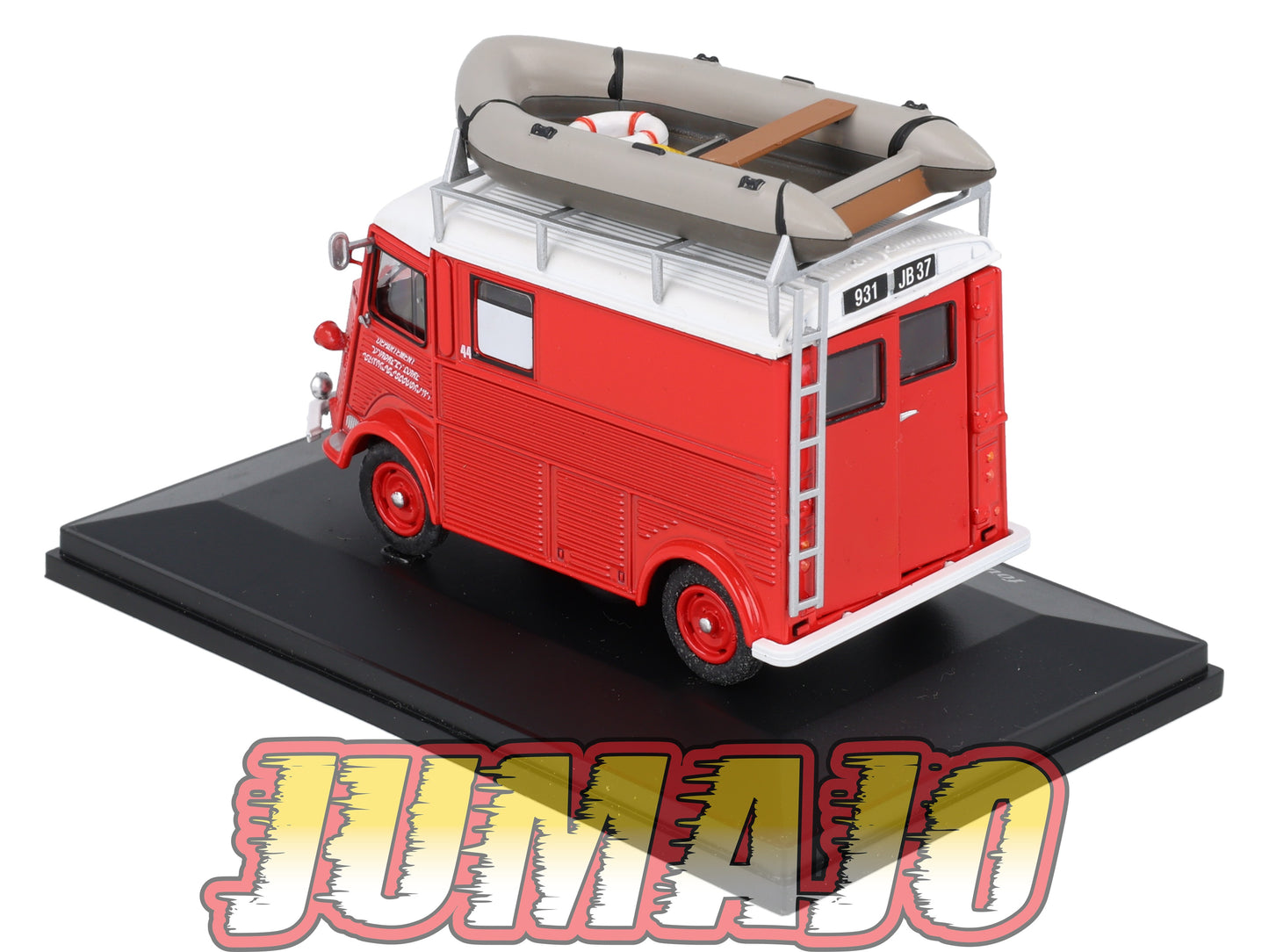 HY44 1/43 ELIGOR Hachette CITROEN Type HZ-IN Pompiers sauveteurs aquatiques 1965