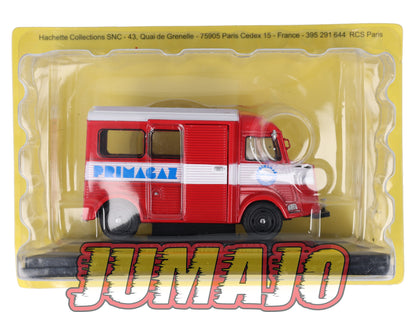 HY45 1/43 ELIGOR Hachette CITROEN Type H Fourgon vitré Primagaz 1951