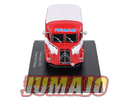 HY45 1/43 ELIGOR Hachette CITROEN Type H Fourgon vitré Primagaz 1951