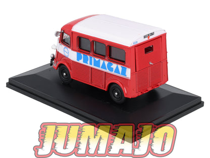 HY45 1/43 ELIGOR Hachette CITROEN Type H Fourgon vitré Primagaz 1951