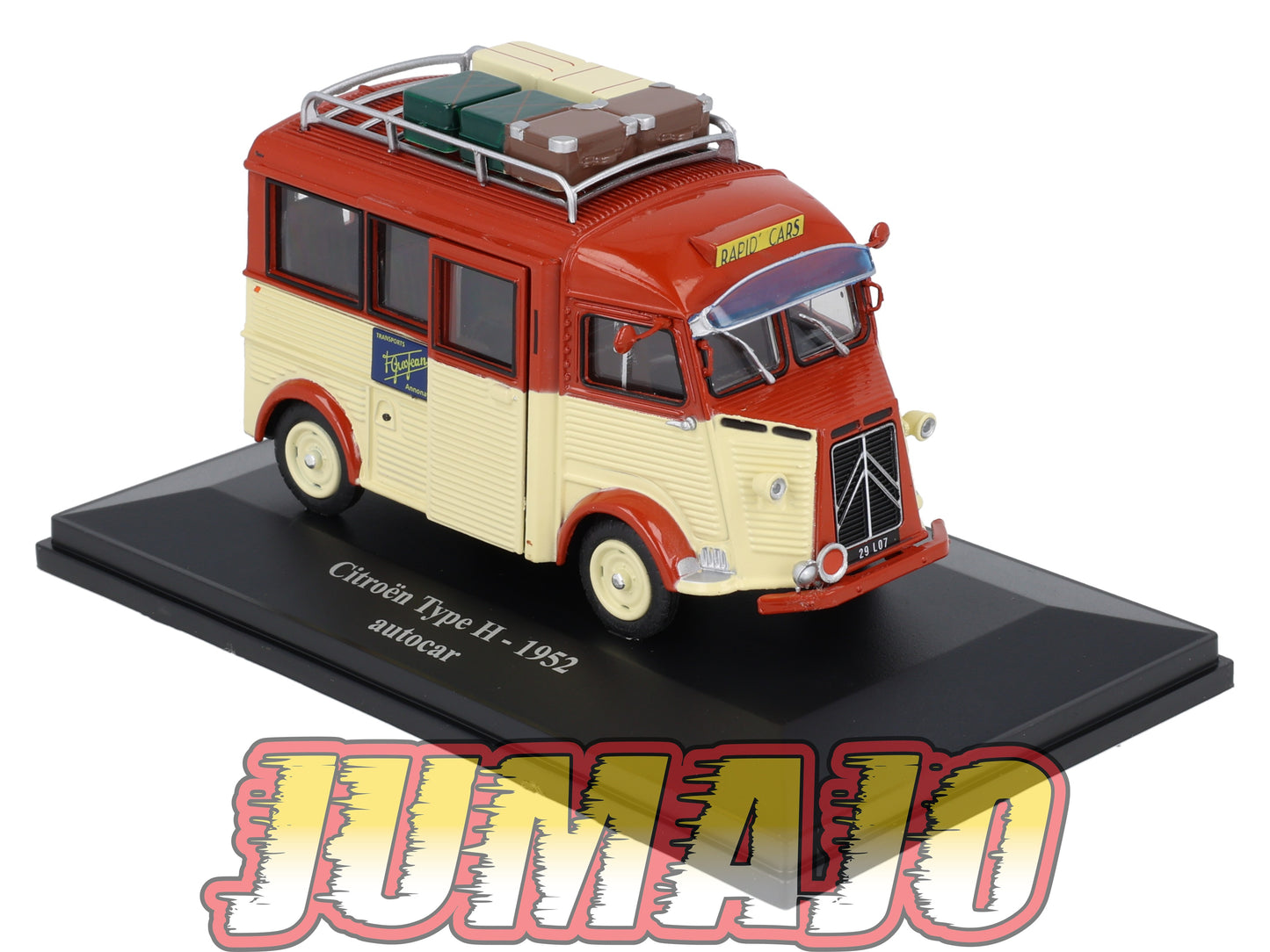 HY46 1/43 ELIGOR Hachette CITROEN Type H Autocar 1952
